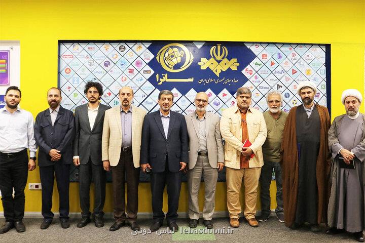 بازدید ضرغامی از ساترا با حضور رییس سابق و جدید این سازمان