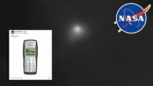 عکس مبهم ناسا از 3I