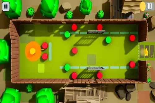 پرتاب تک ستاره آزمون دقت و استراتژی در جهانی رنگارنگ