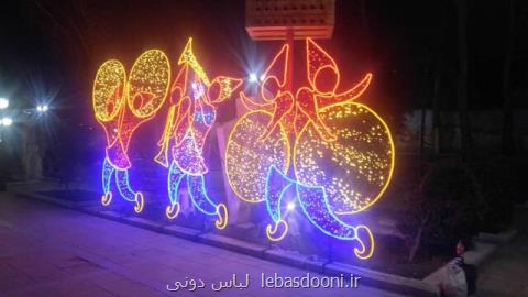 جشن نور تهران با نقش مایه های ایرانی