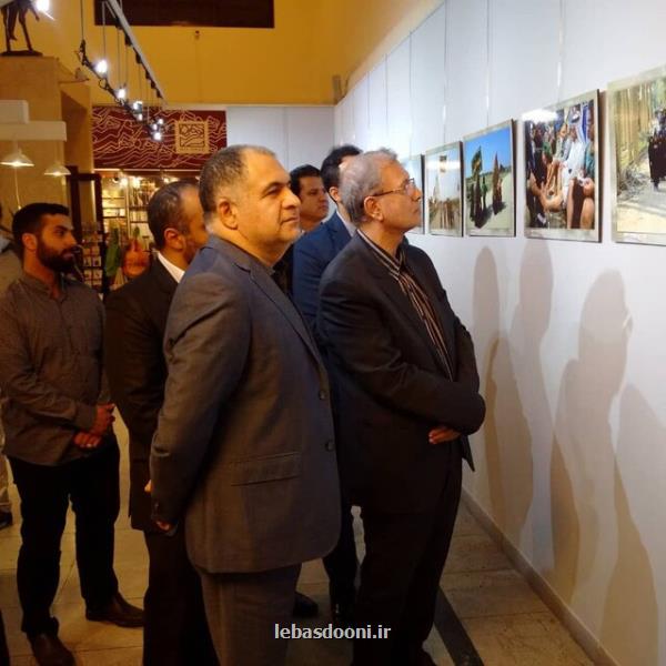 افتتاح نمایشگاه تصاویر اربعین با حضور سخنگوی دولت